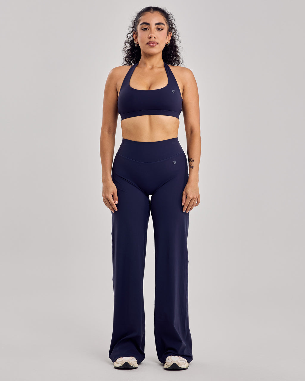 Serenity Wide Leg Pants — Navy