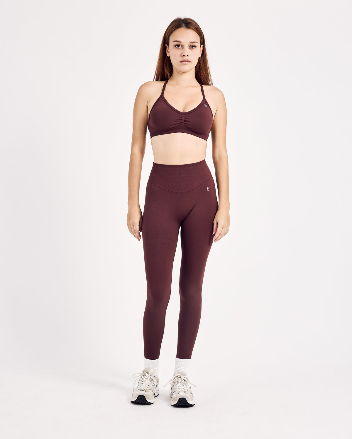 Asset Seamless Leggings — Burgundy