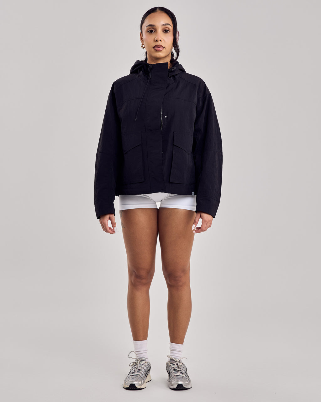 Premium Outdoor Technical Jacket — Jet Black