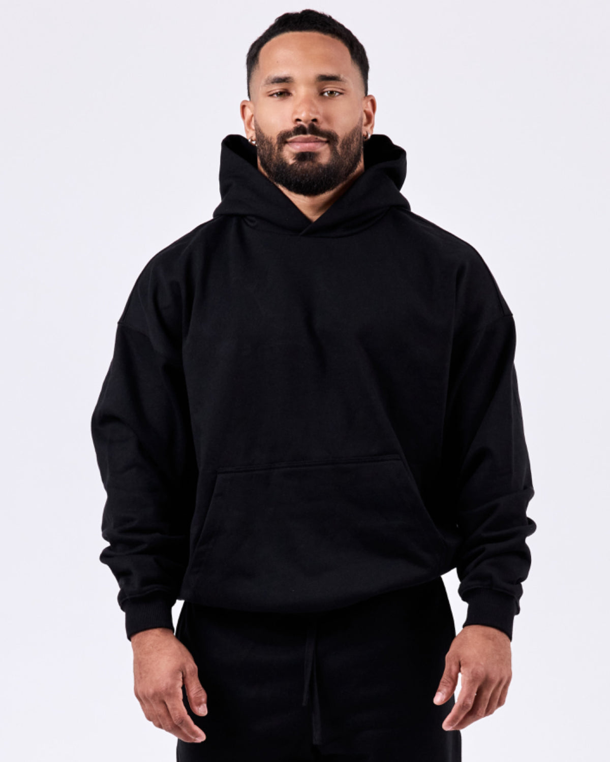 Heavyweight Unisex Hoodie — Jet Black