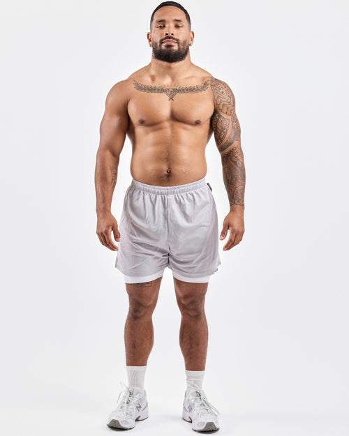 1994 Mesh Shorts — Muted Gray