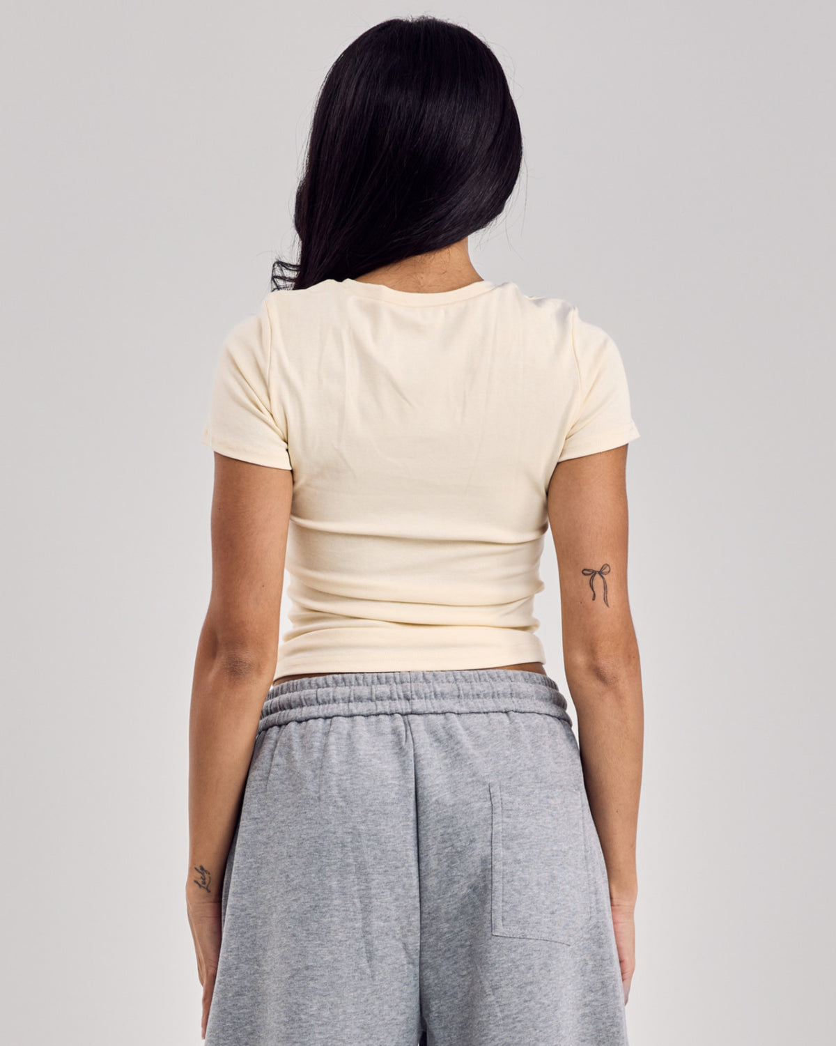 Regular Fitted Cotton T-Shirt — Butter