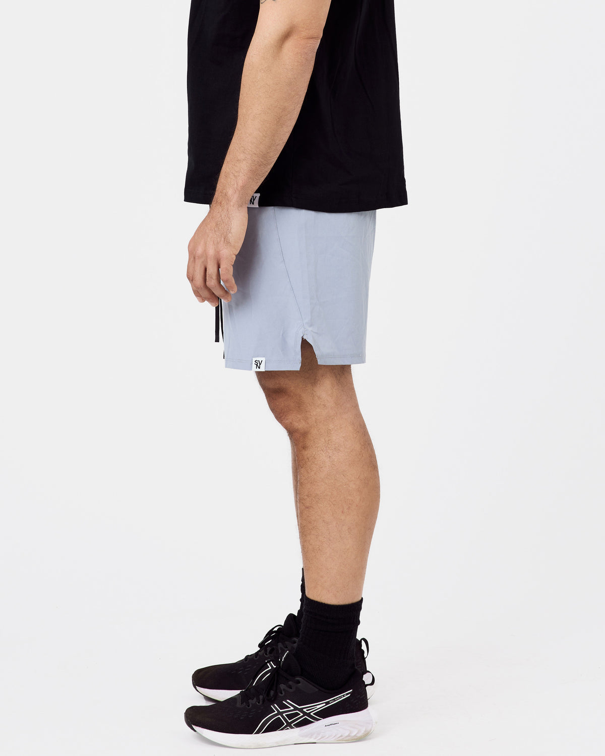 7" Hidden Liner Shorts — Clouded Blue