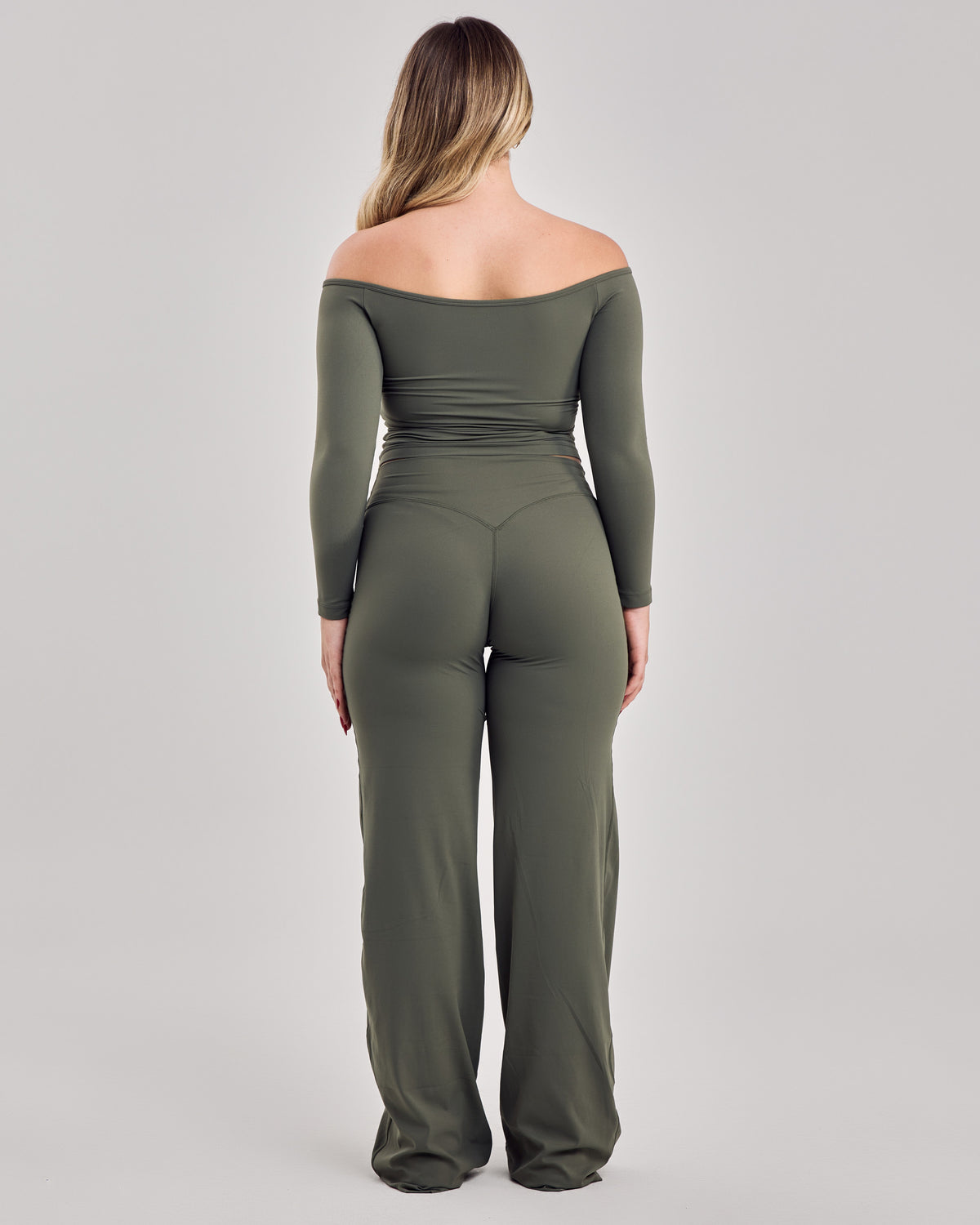Serenity Wide Leg Pants — Sage Green