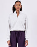 Retro Zip Sweater — Just Gray