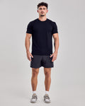 Premium Mesh T-Shirt — Jet Black