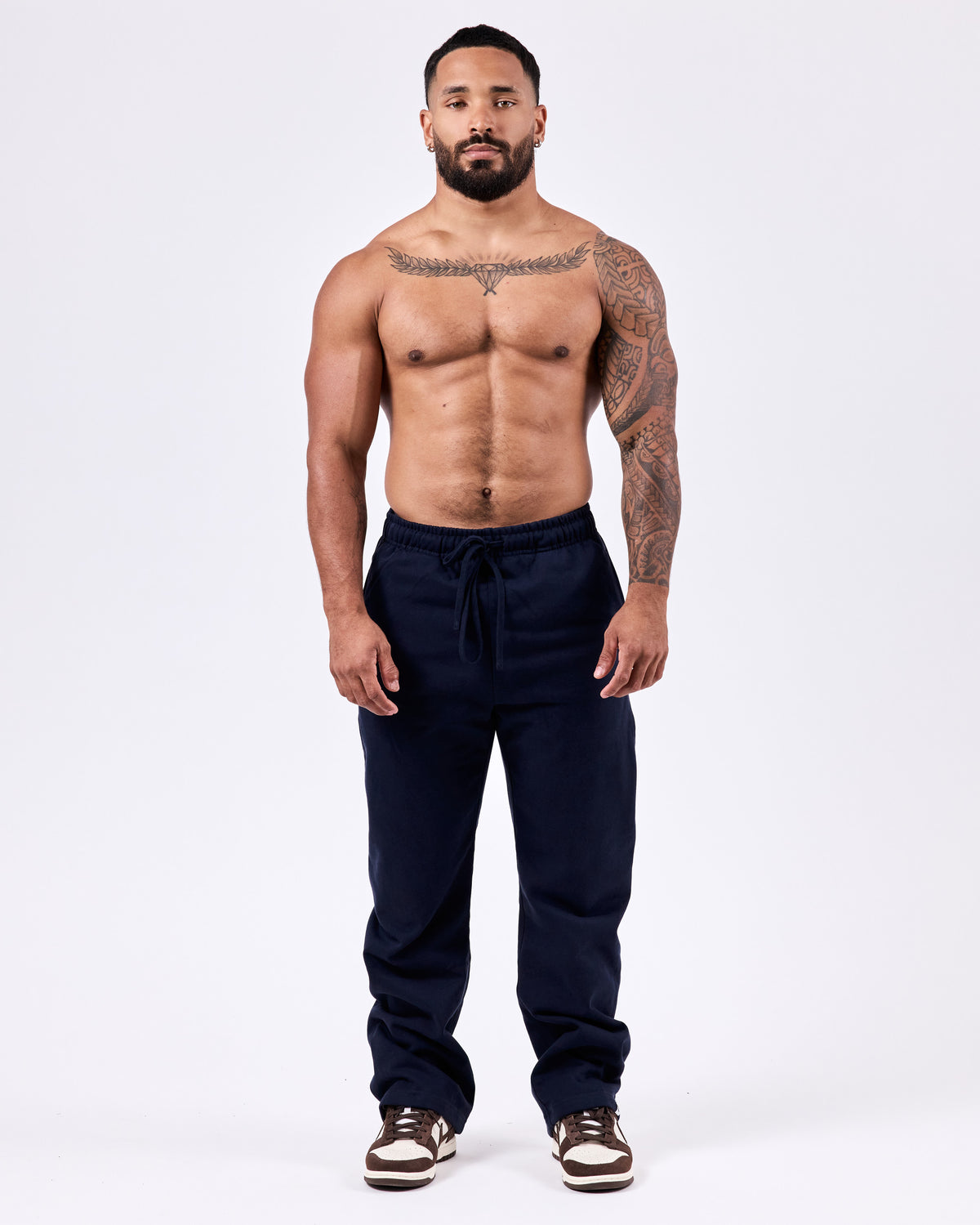 Heavyweight Unisex Jogger Pants — Navy Blue