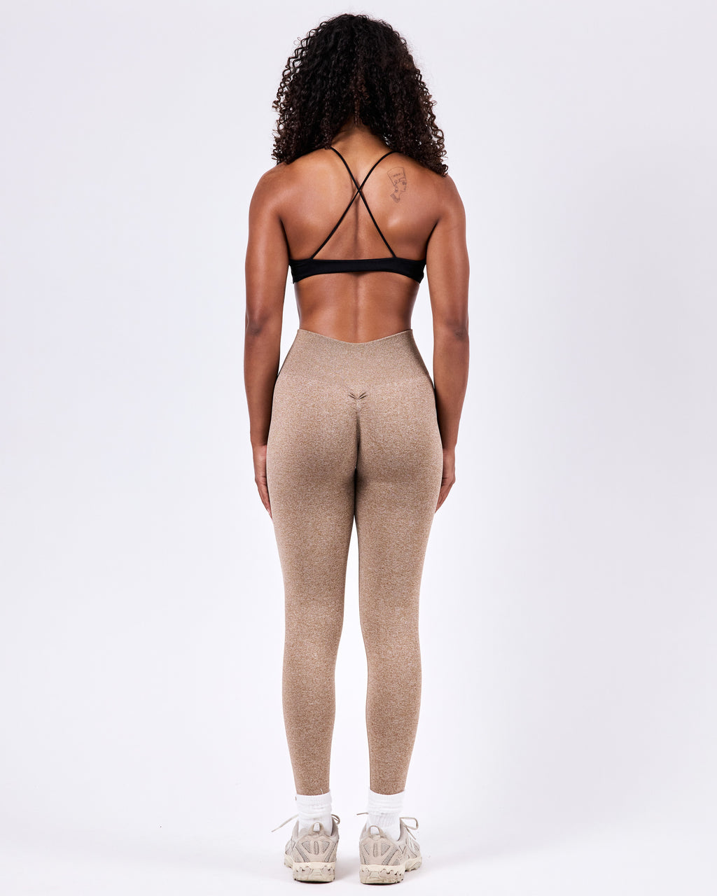Seamless Scrunch Leggings — Heather Brown