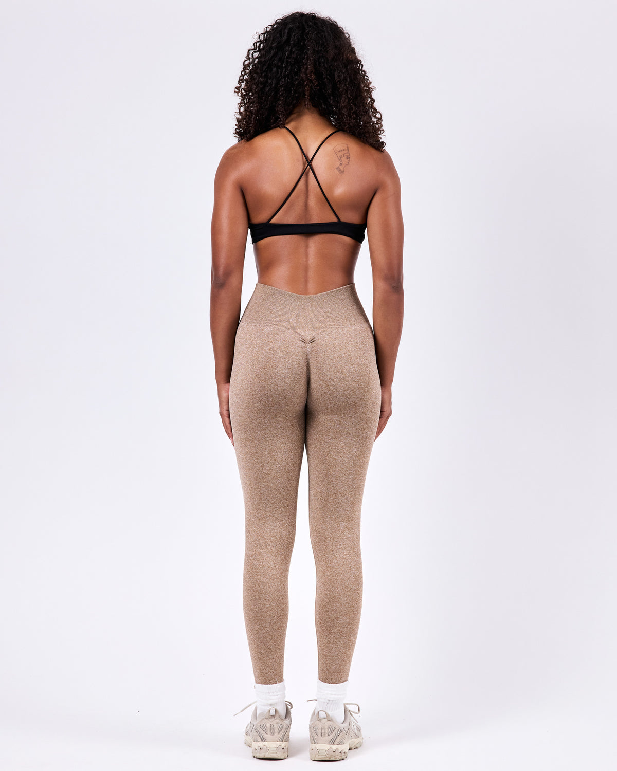 Seamless Scrunch Leggings — Heather Brown