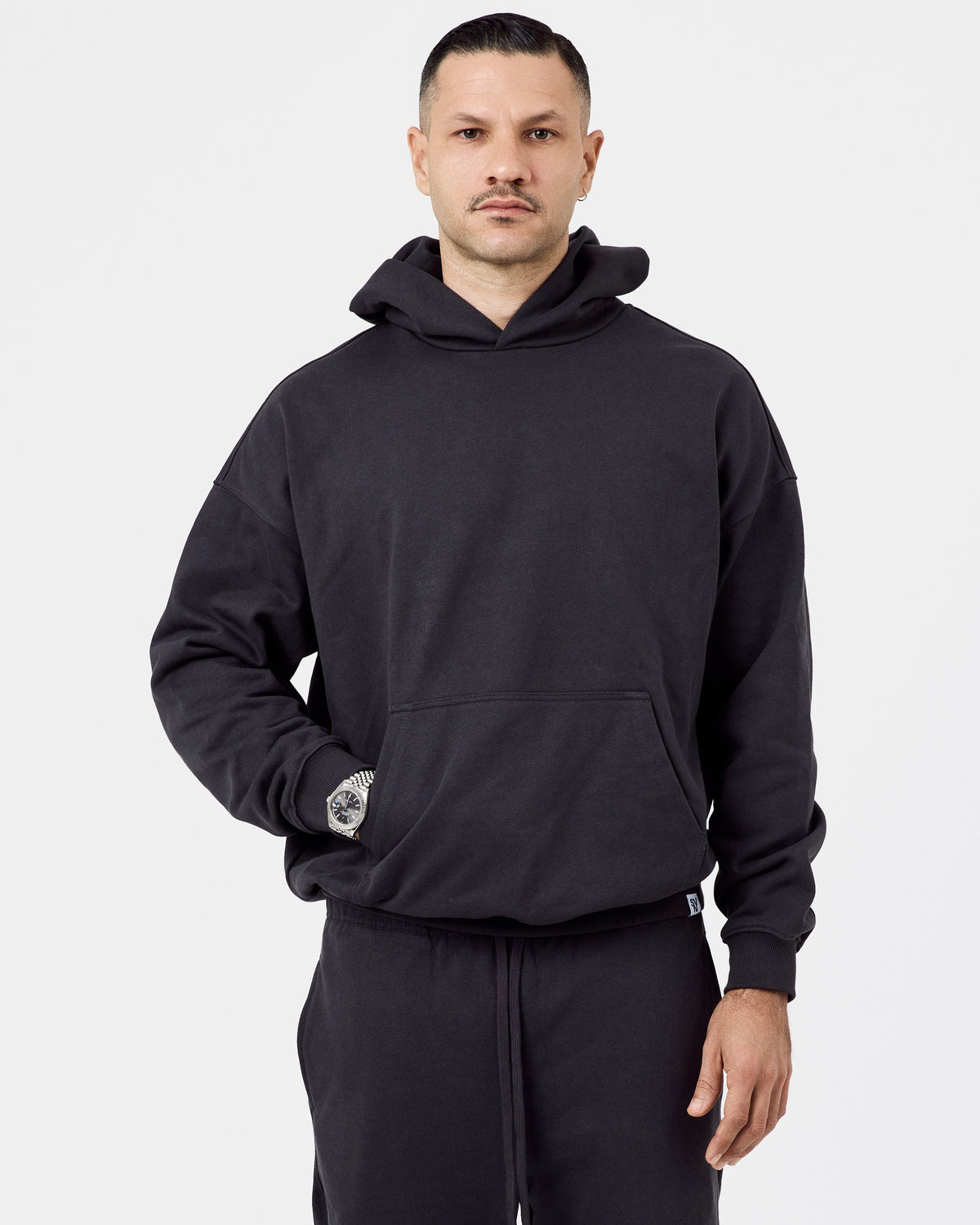 Heavyweight Unisex Hoodie — Iron