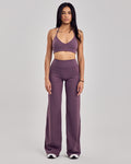Nova Wide Leg Pants — Violet Latte
