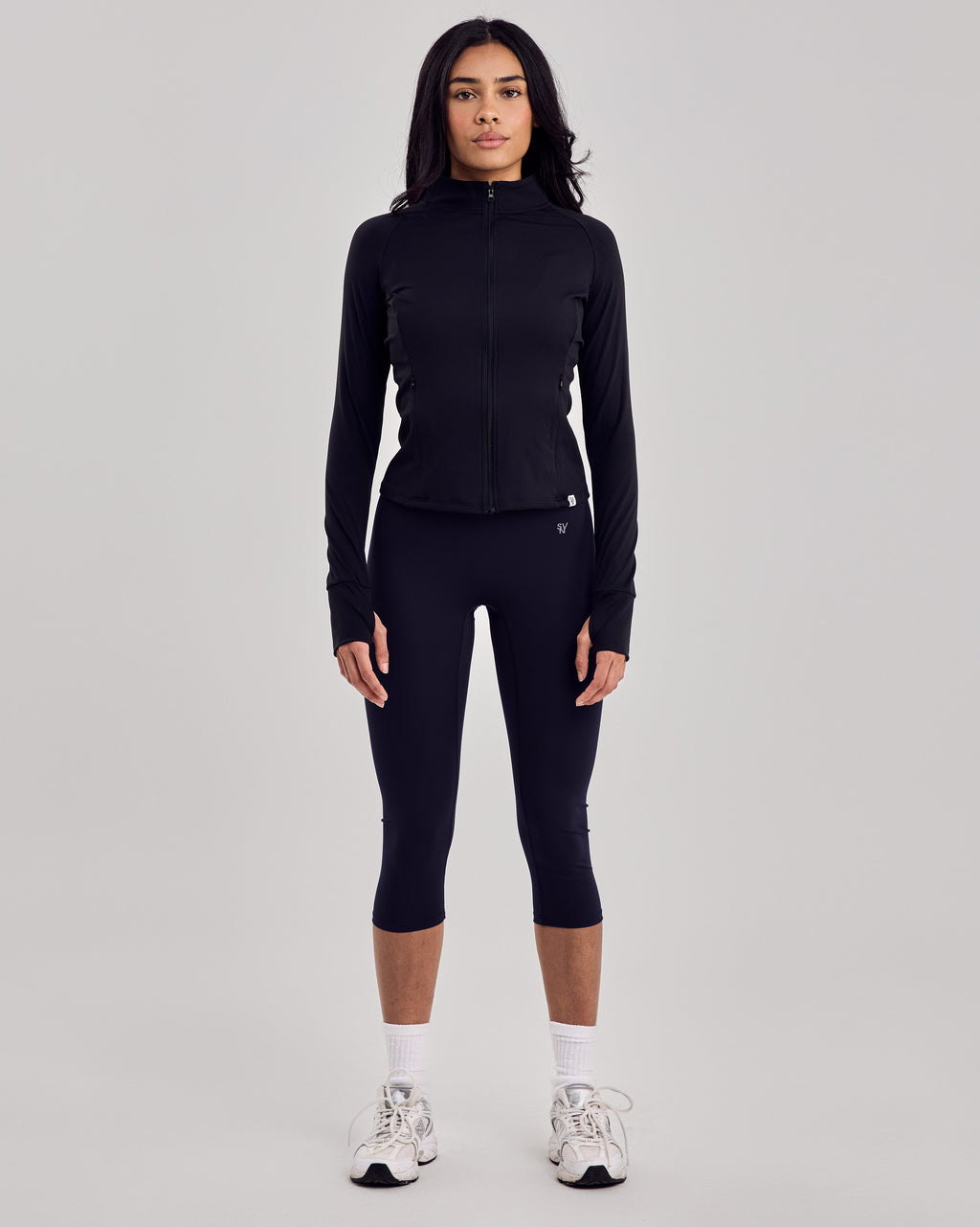 Nova Capri Pants — Jet Black