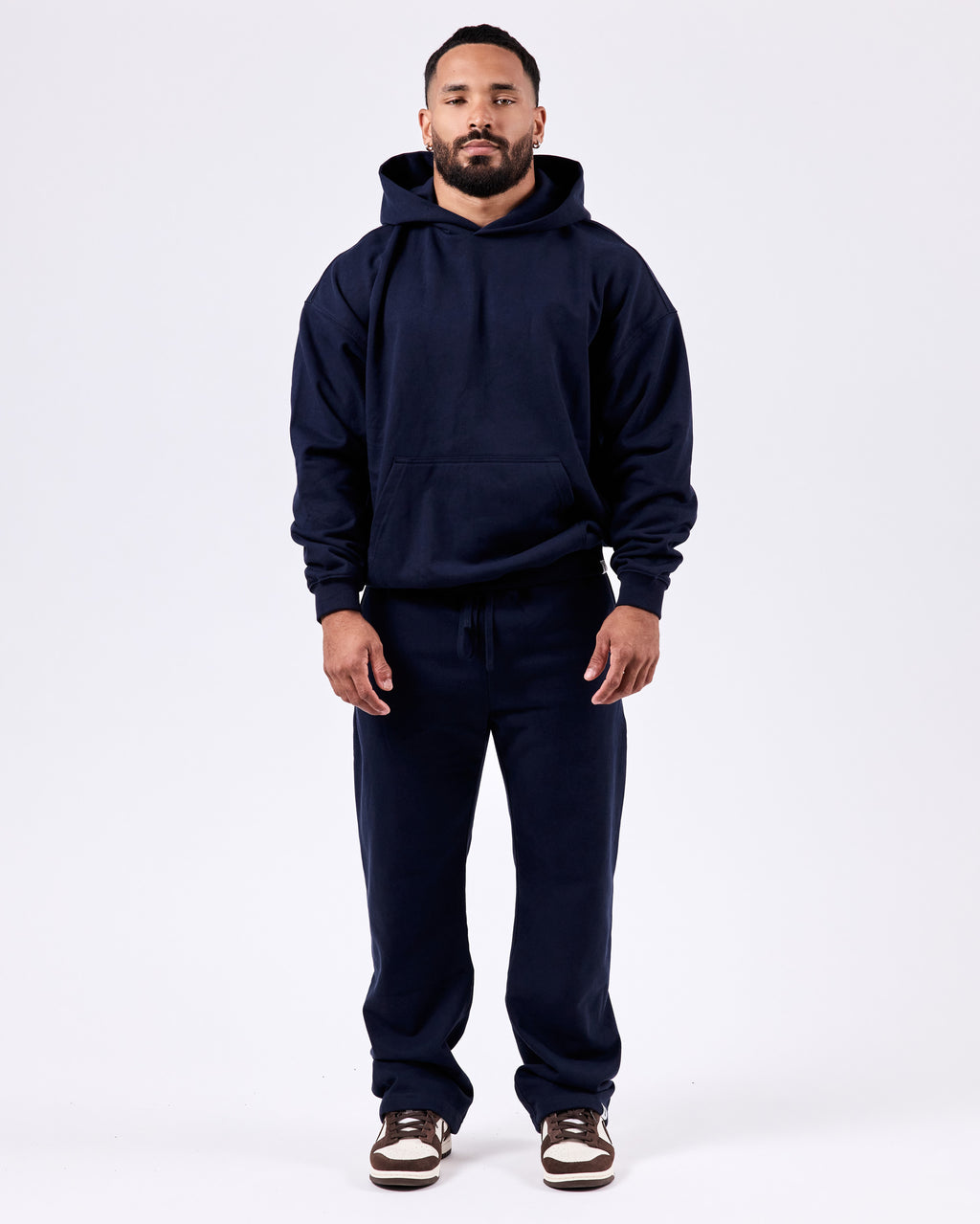 Heavyweight Unisex Hoodie — Navy Blue