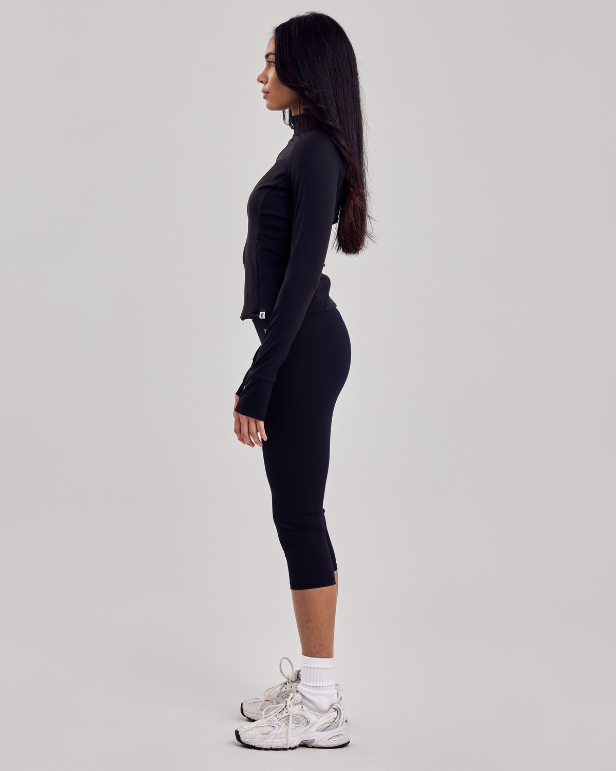 Nova Capri Pants — Jet Black