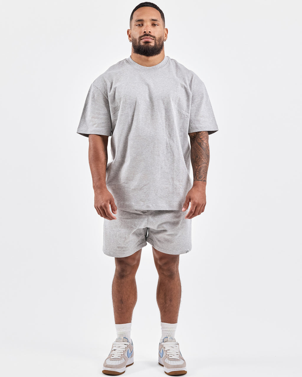 Unisex Essential Oversized Cotton T-Shirt — Just Gray