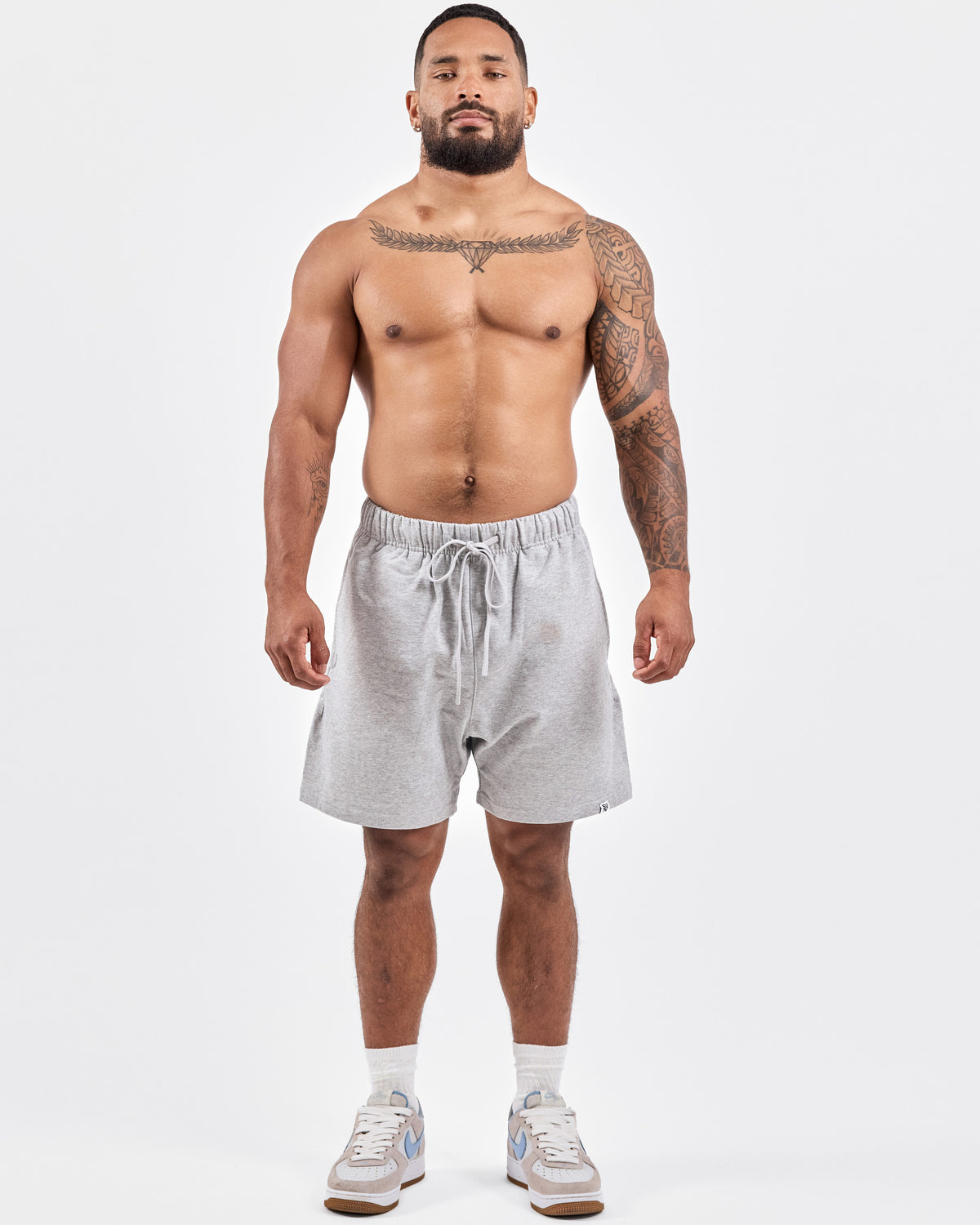 Unisex Essential Oversized Shorts — Just Gray