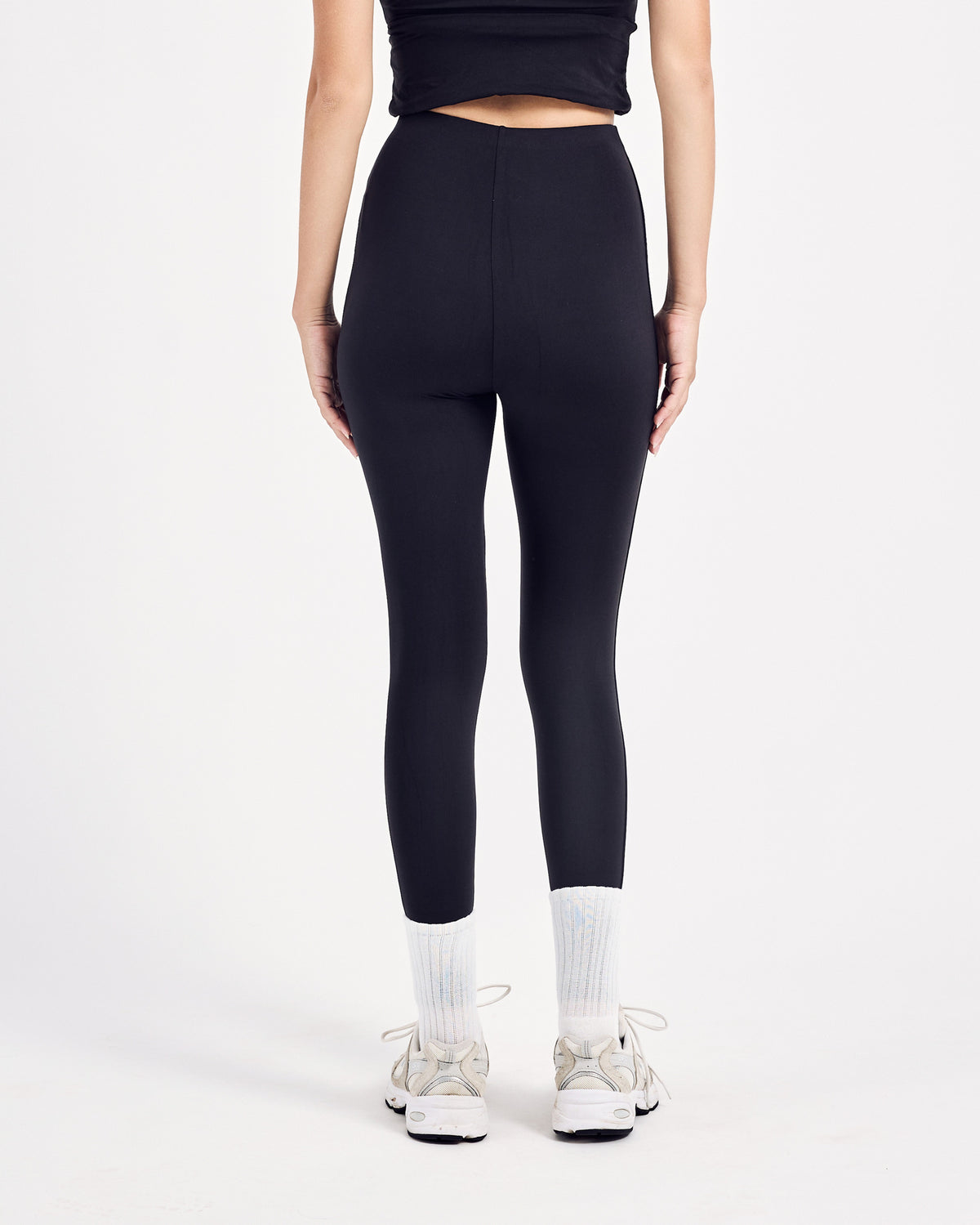 Bare Skin Leggings — Jet Black