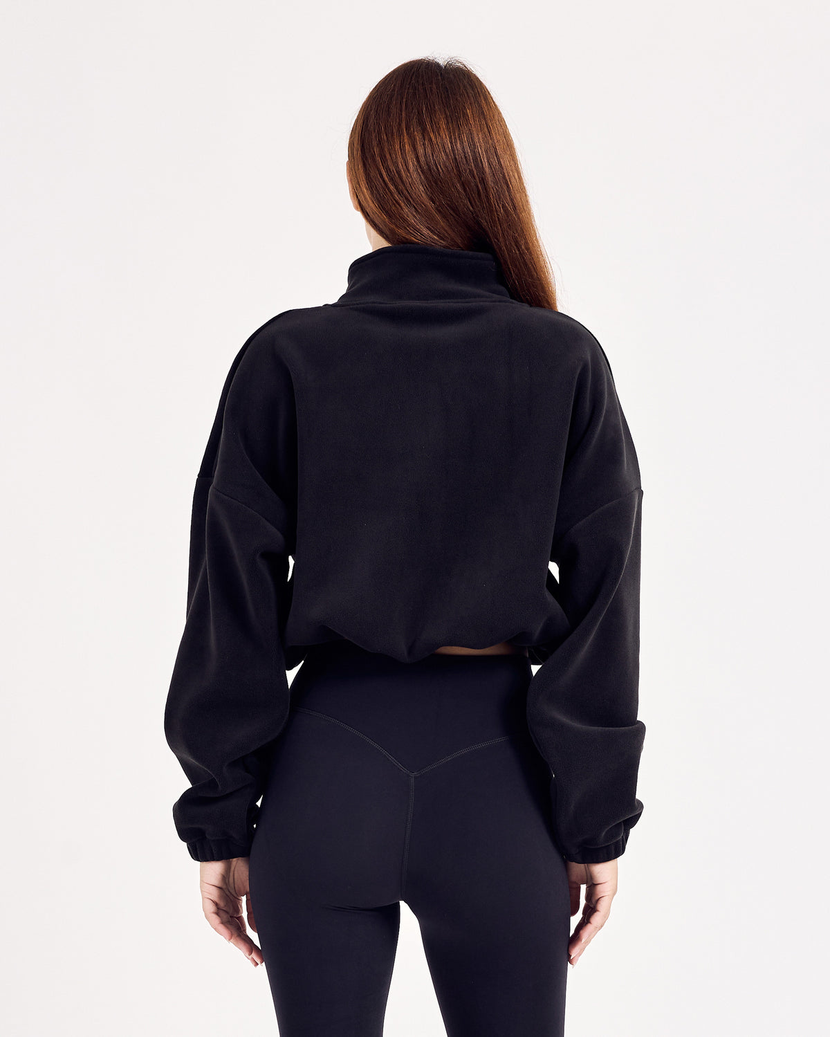 Adjustable Winter Sweater — Jet Black