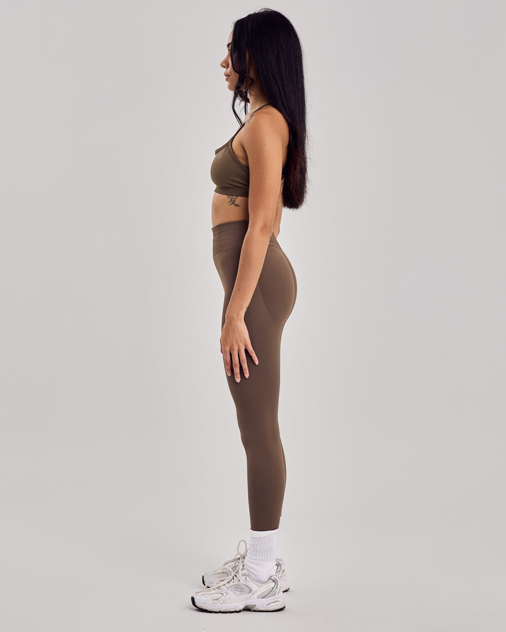 Enhance Seamless Bra — Muted Brown