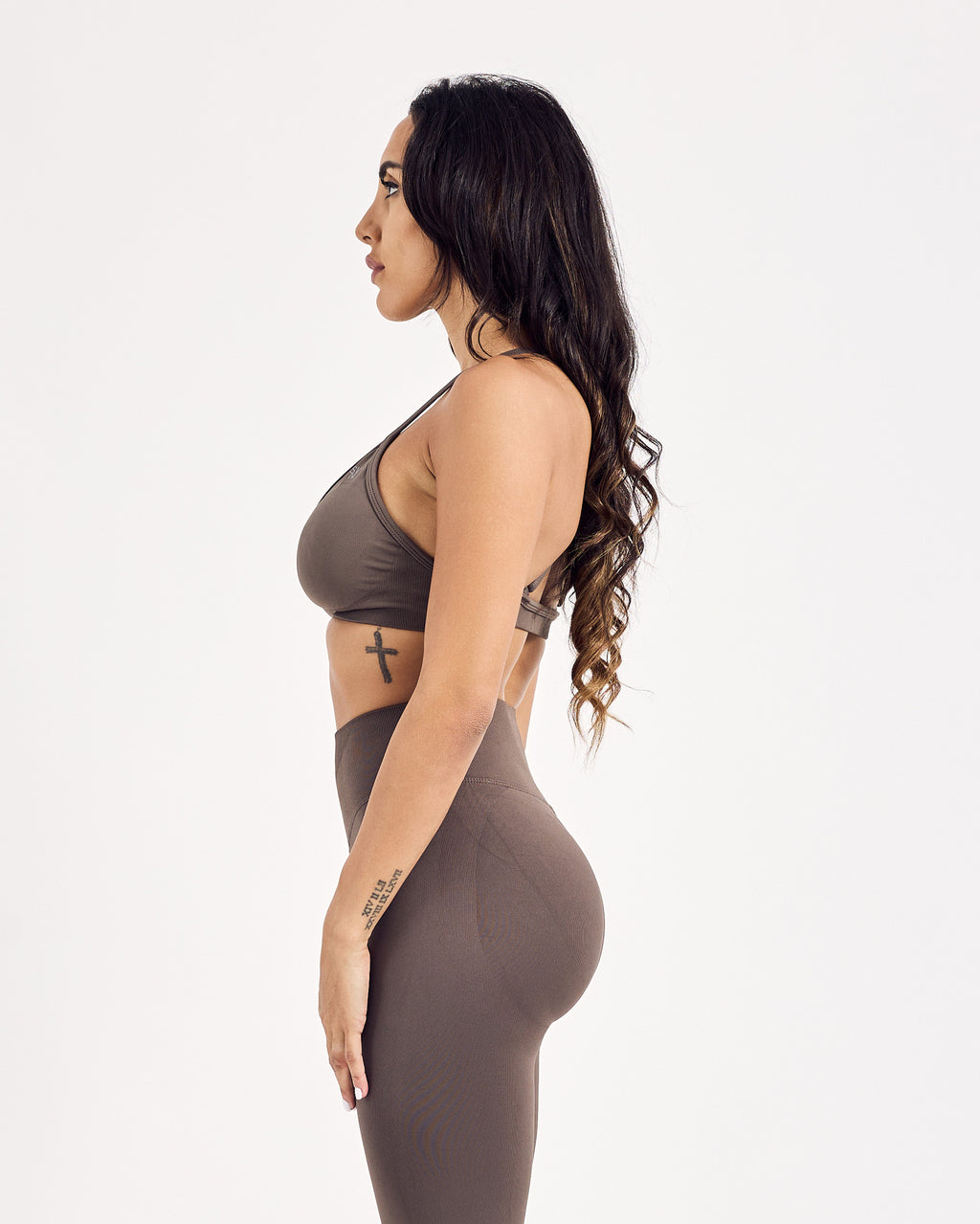 Asset Seamless Bra — Taupe