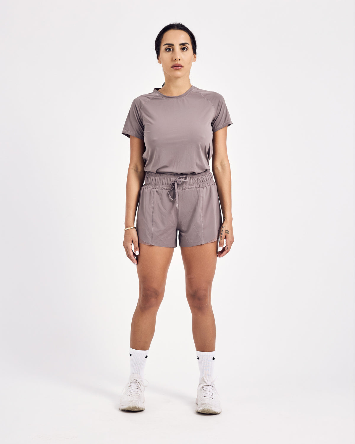 Runner Lose Shorts — Muted Purple