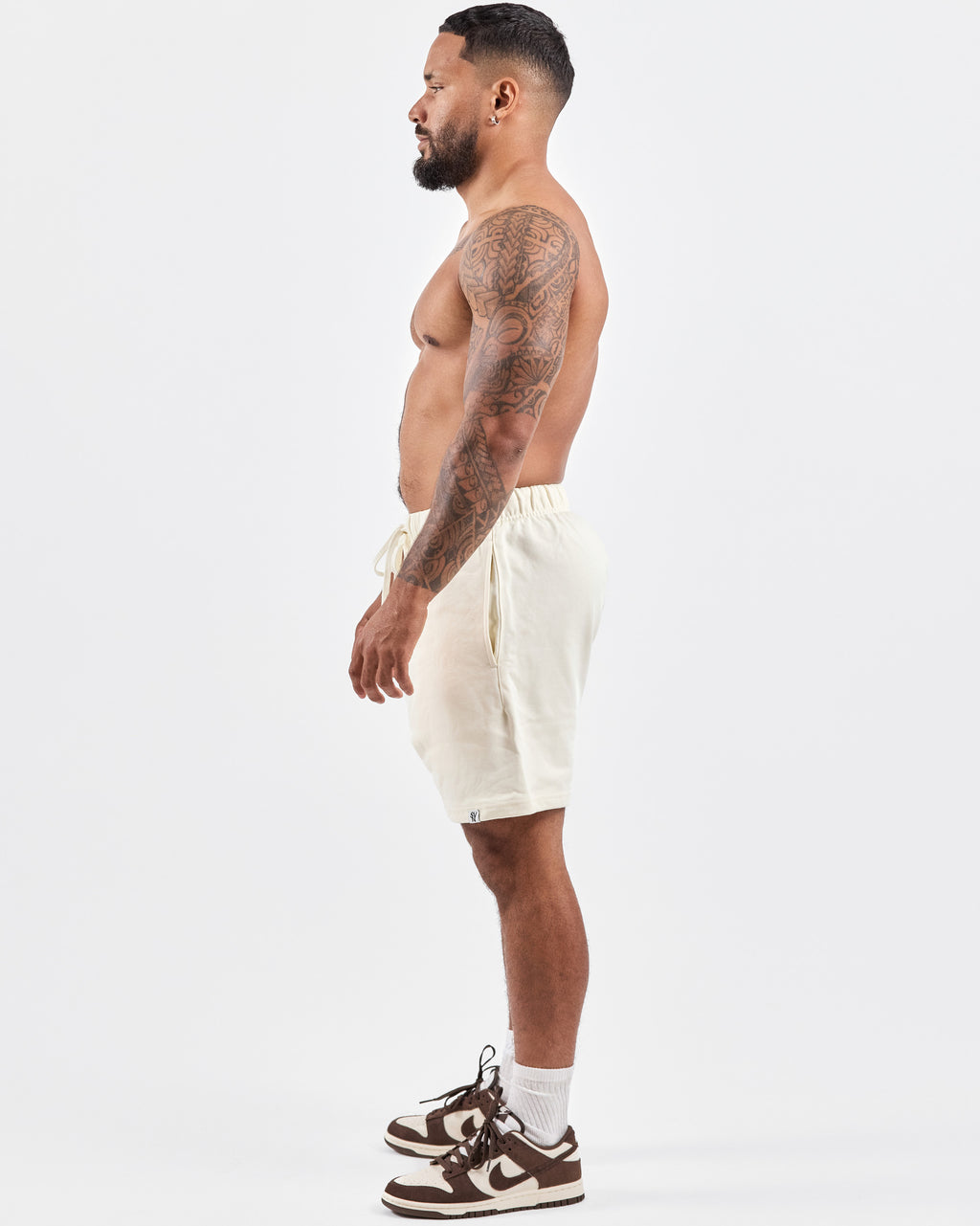 Unisex Essential Oversized Shorts — Milk