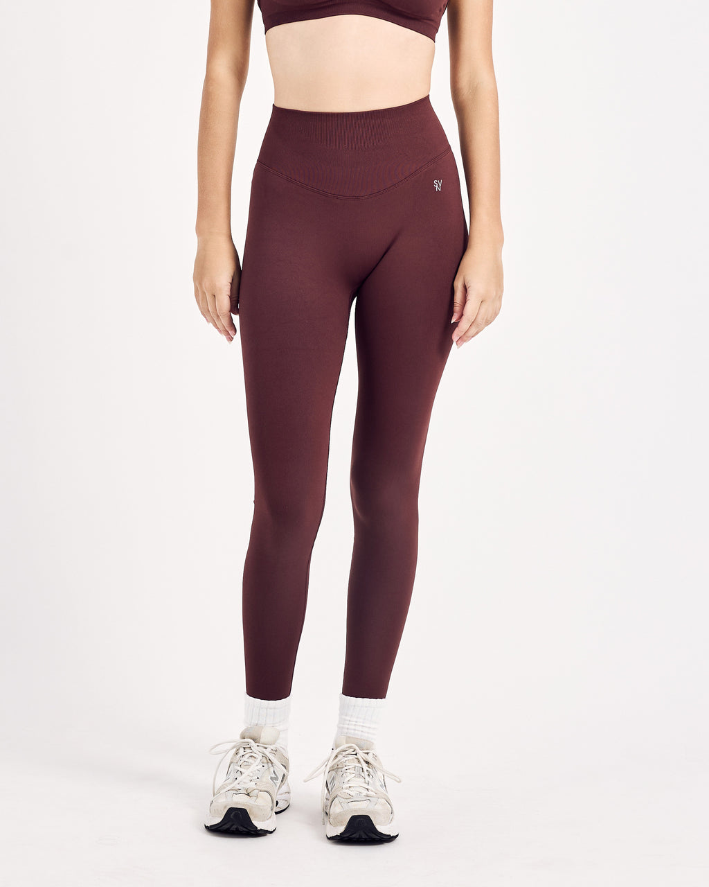Asset Seamless Leggings — Burgundy
