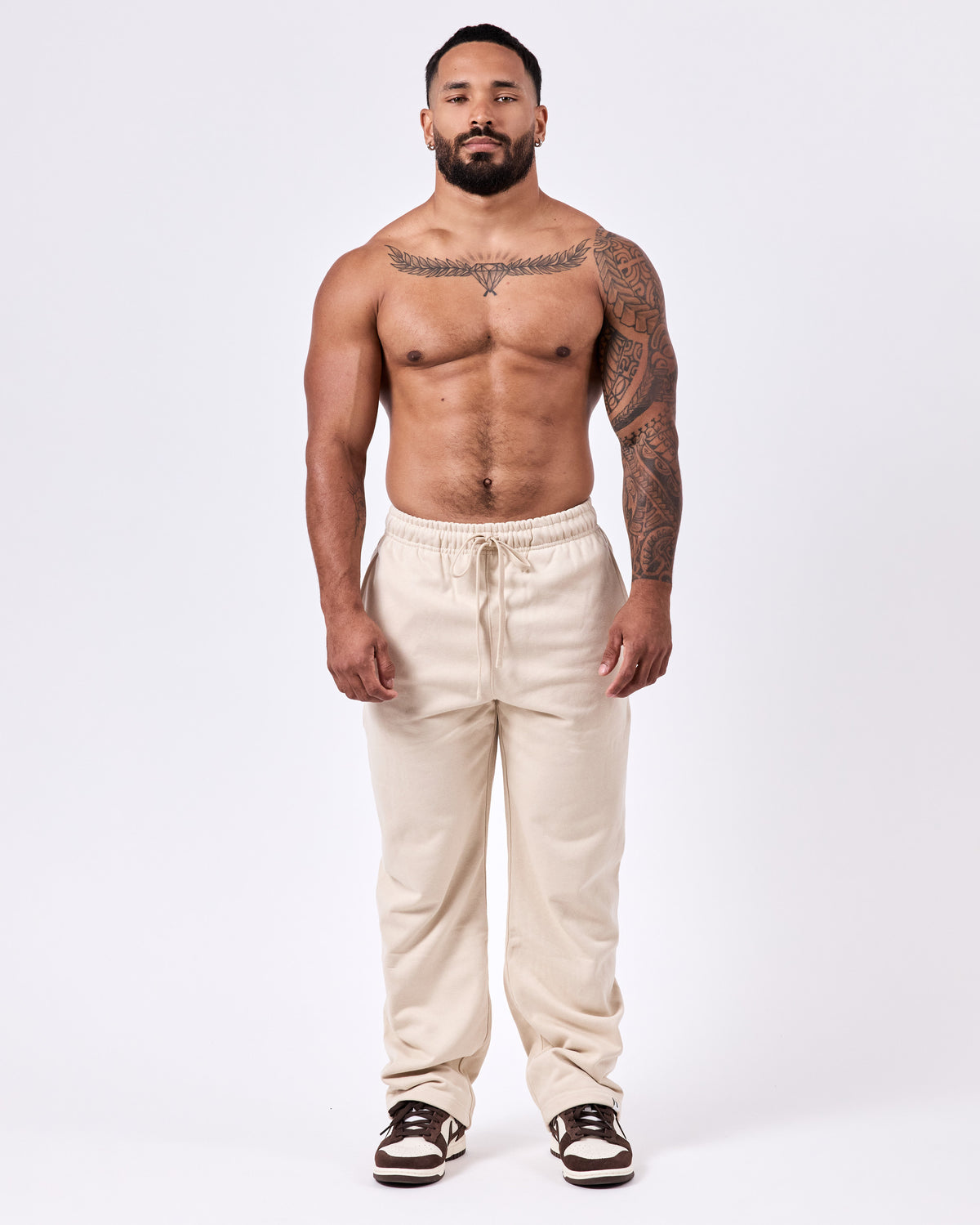 Heavyweight Unisex Jogger Pants — Vanilla Cream