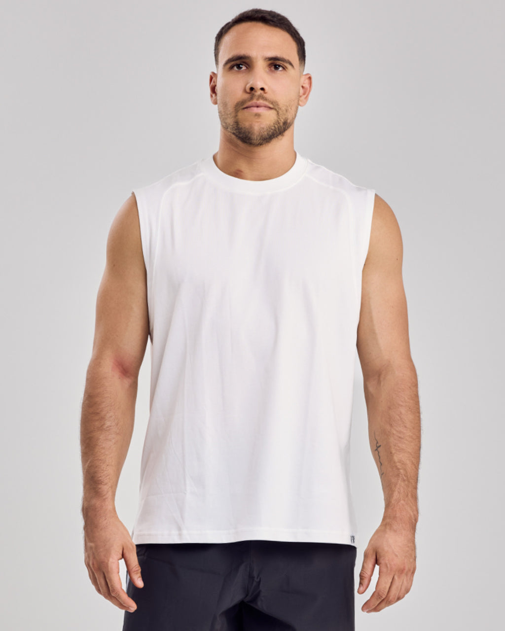 190 Straight Tank Top — Off White