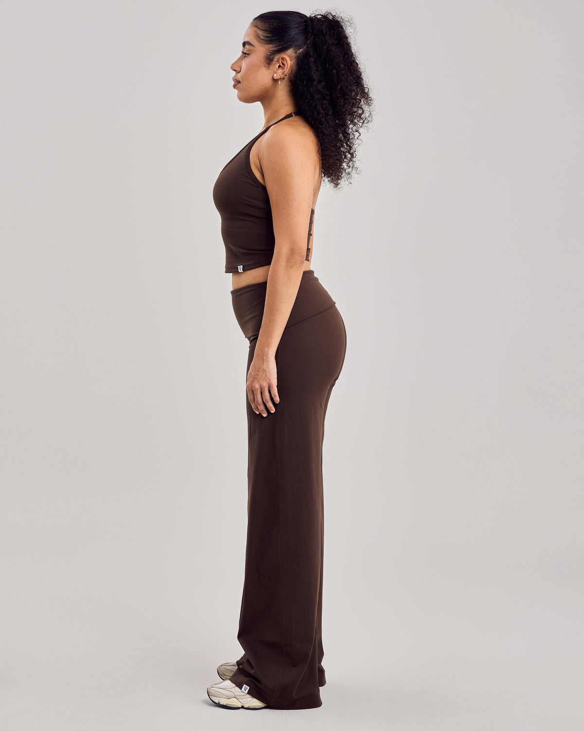 Nova Folded Pants — Naked Brown