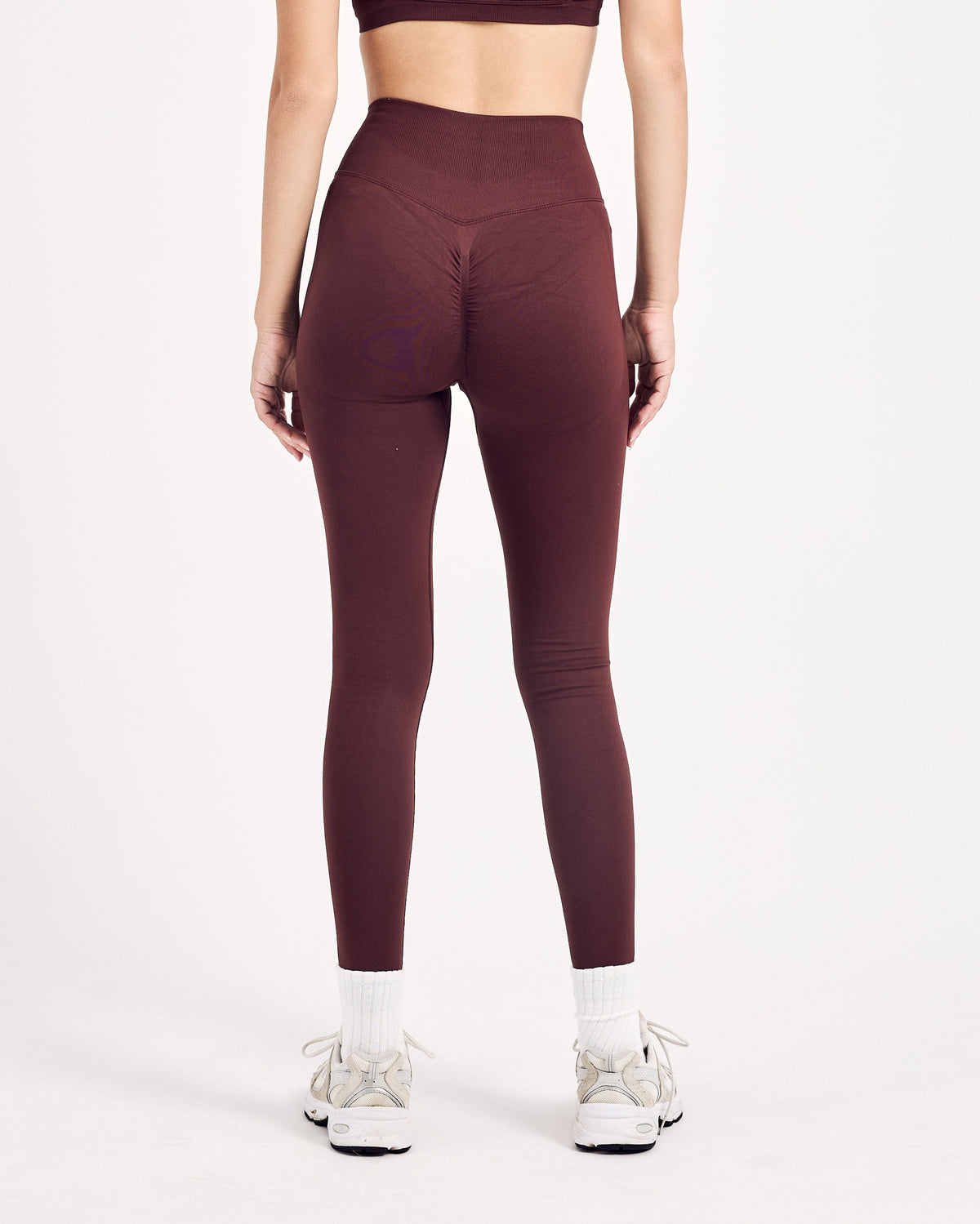 Asset Seamless Leggings — Burgundy