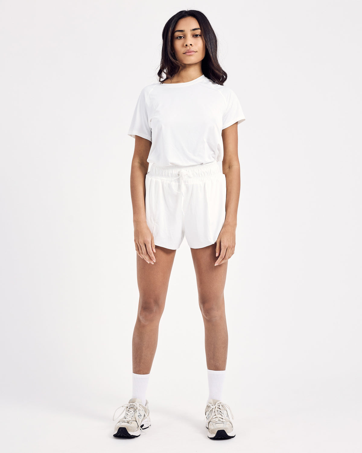 Runner Lose Shorts — Cloud White