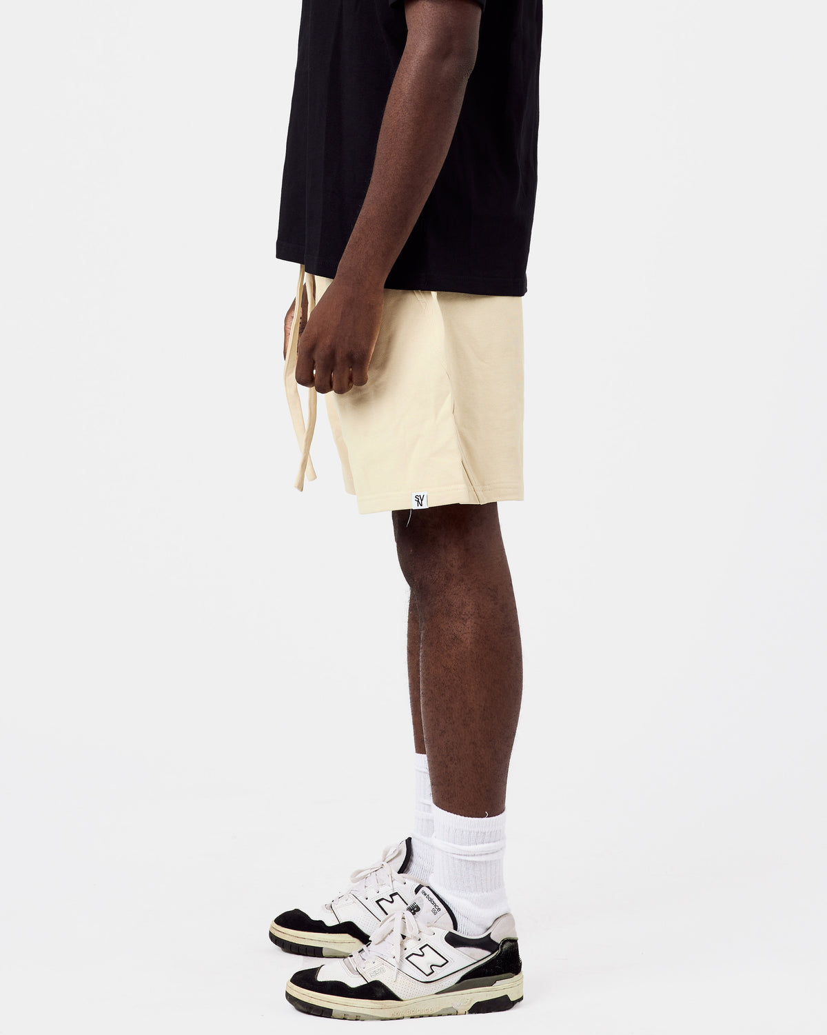 Premium Heavy Cotton Shorts — Butter