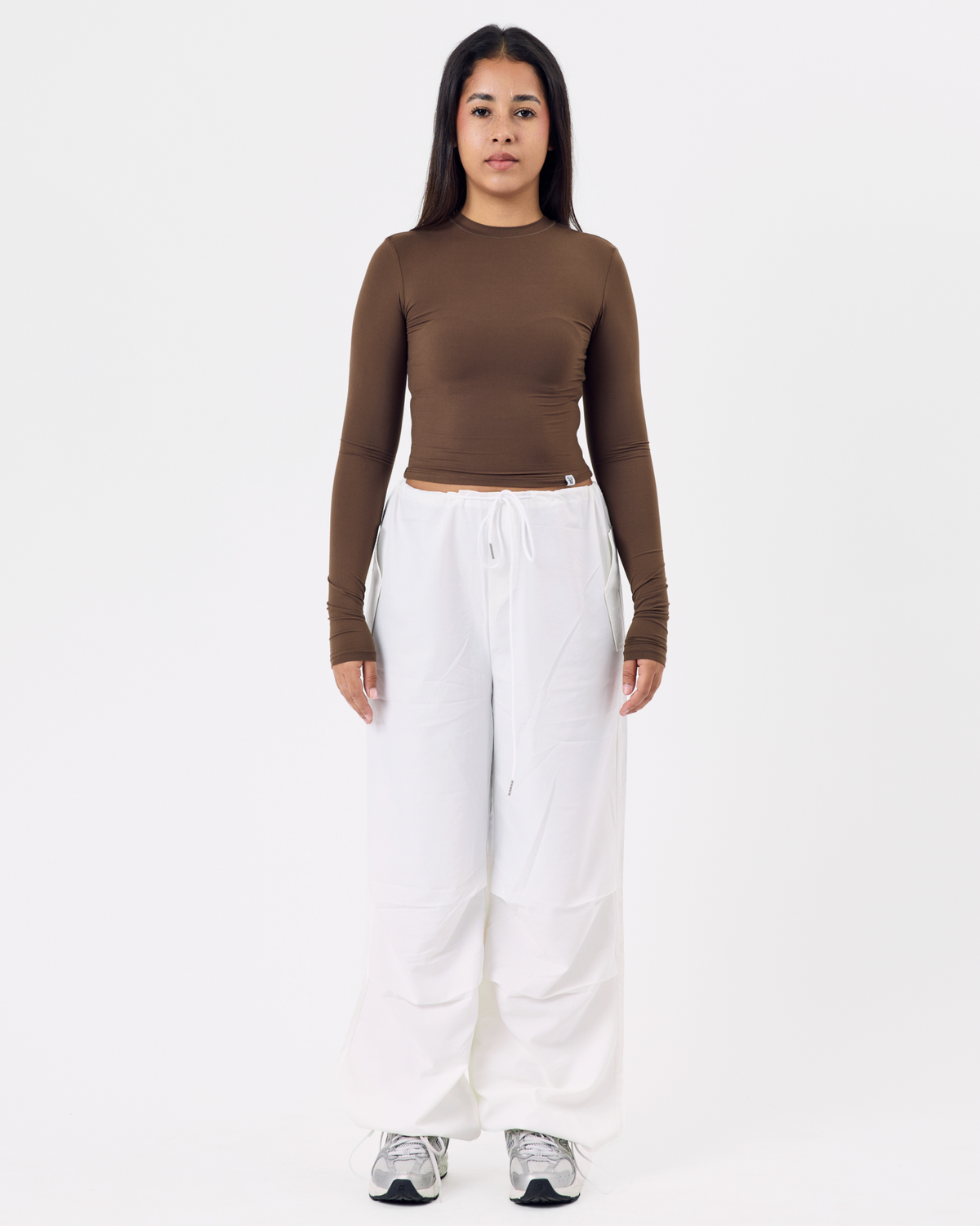 Adjustable Cargo Parachute Pants — Off White