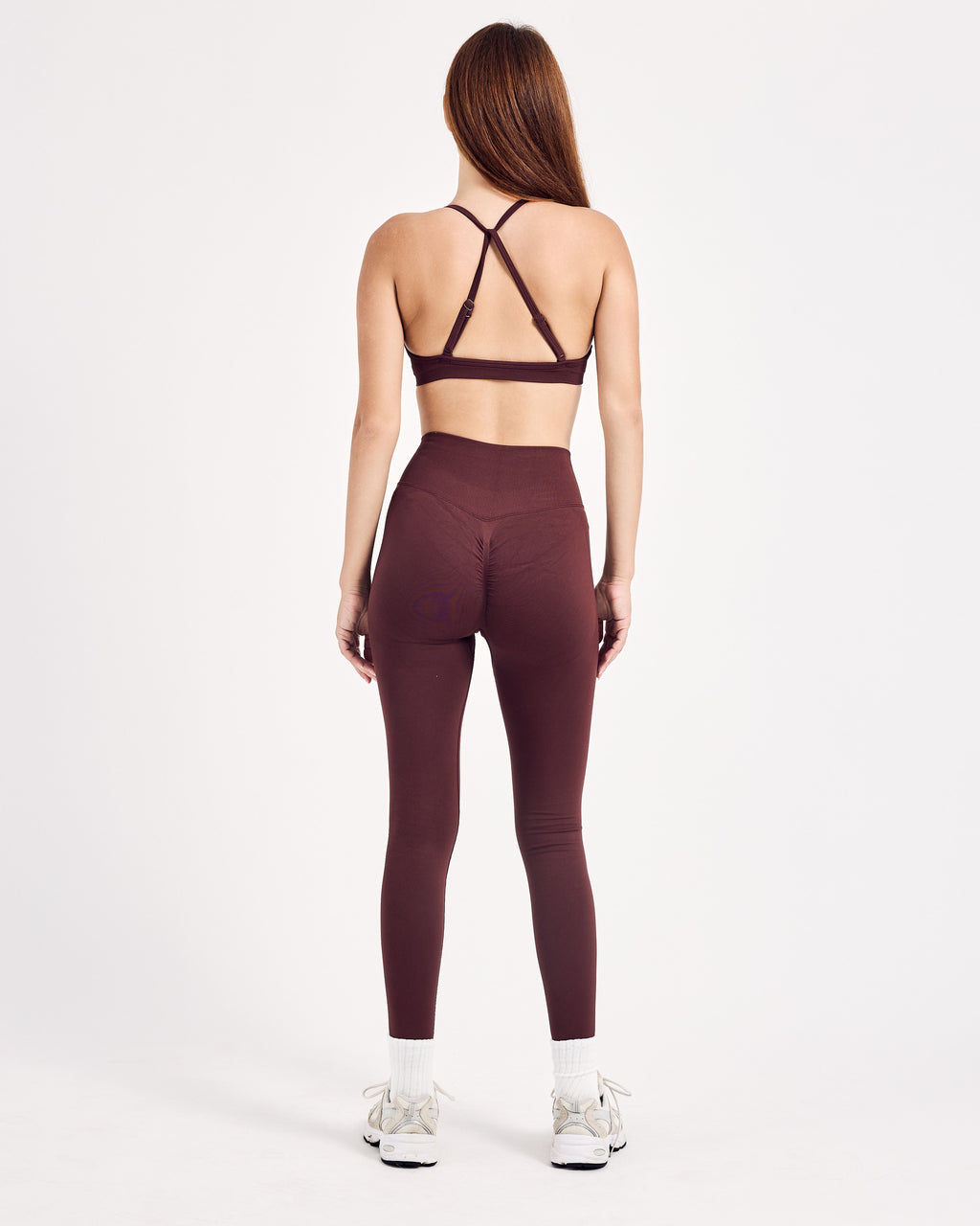 Asset Seamless Leggings — Burgundy