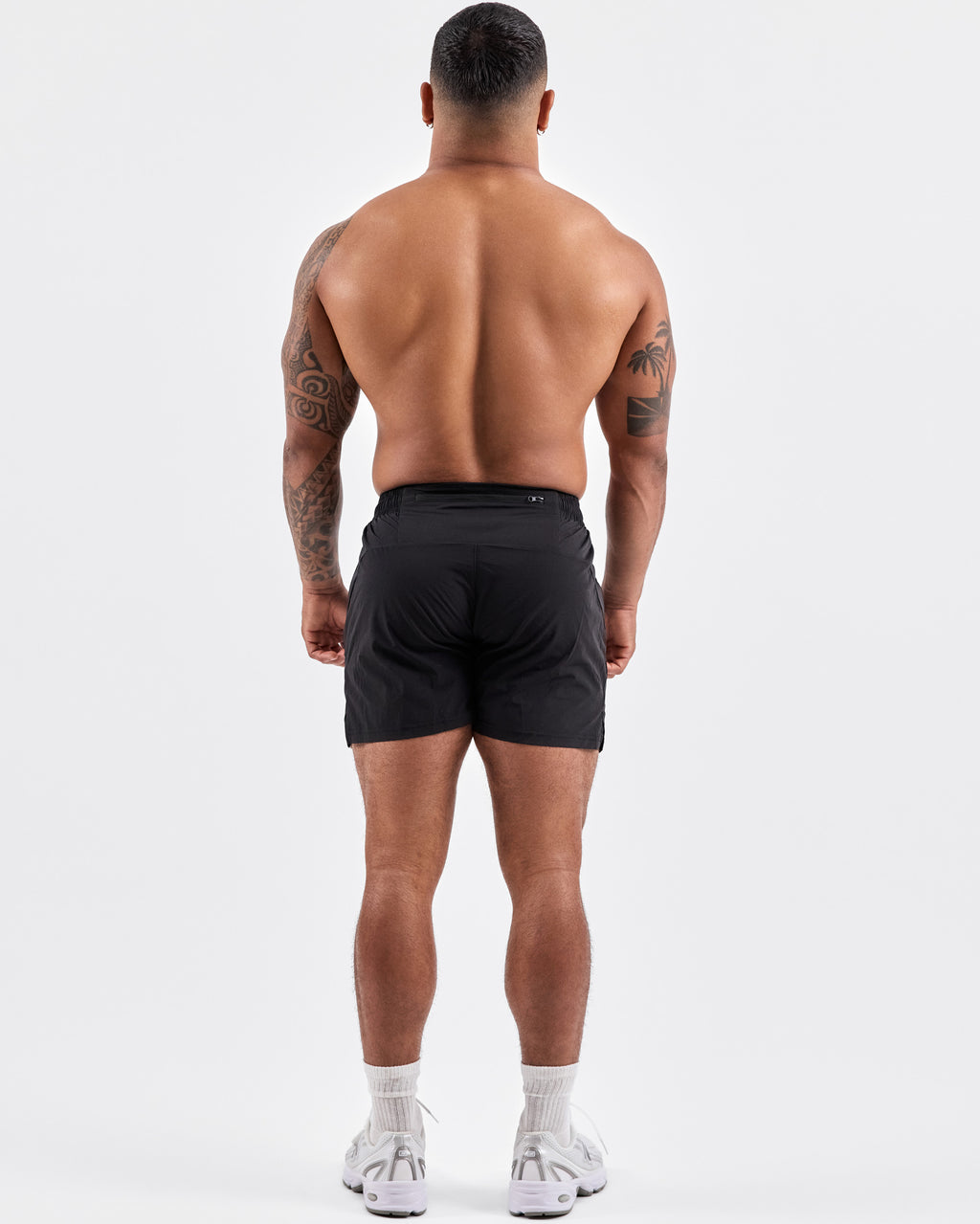4" Running Shorts — Jet Black