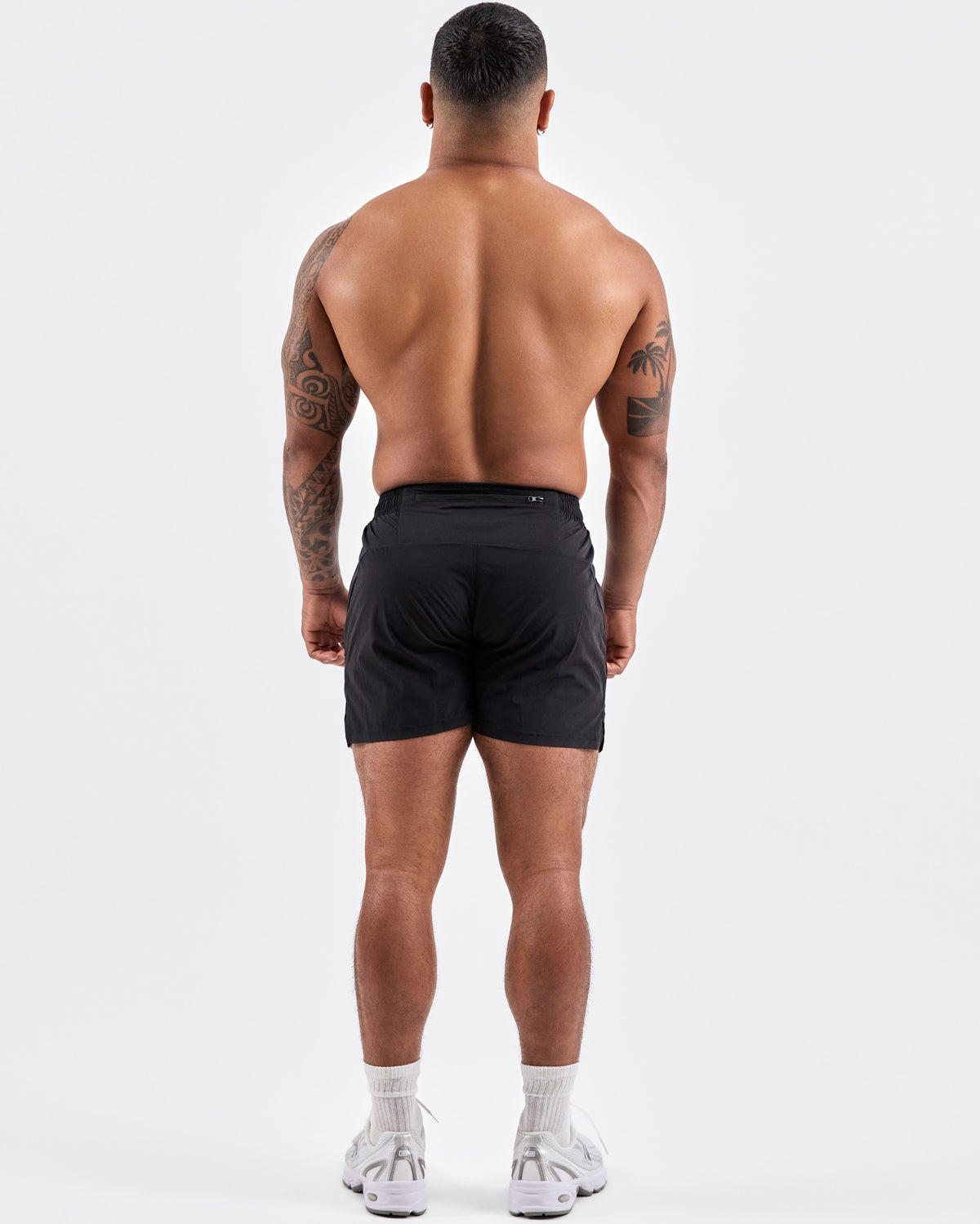 4" Running Shorts — Jet Black