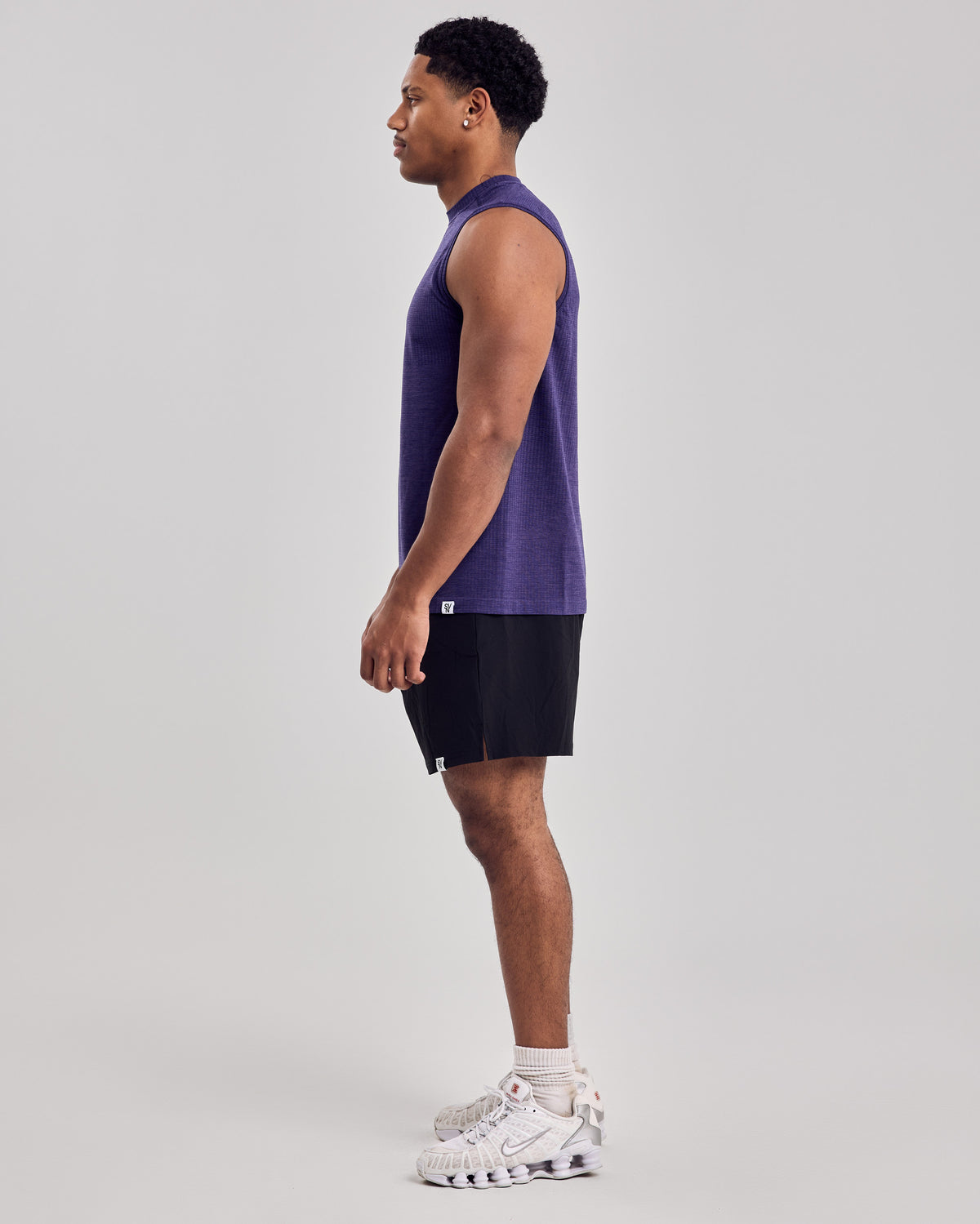 Tank Top Fitted Jersey — Ultraviolet