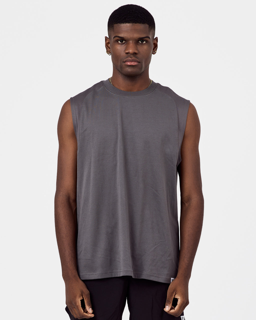 190 Straight Tank Top — Steel Gray