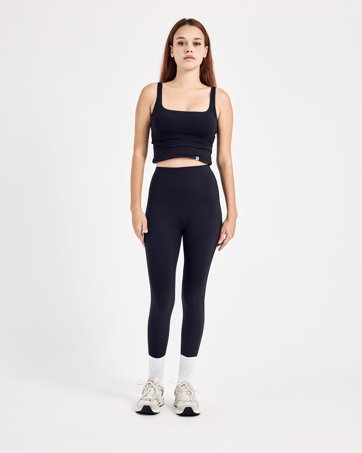 Bare Skin Leggings — Jet Black