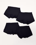 4 Pack Invisible Boxer - Unity Set — Jet Black