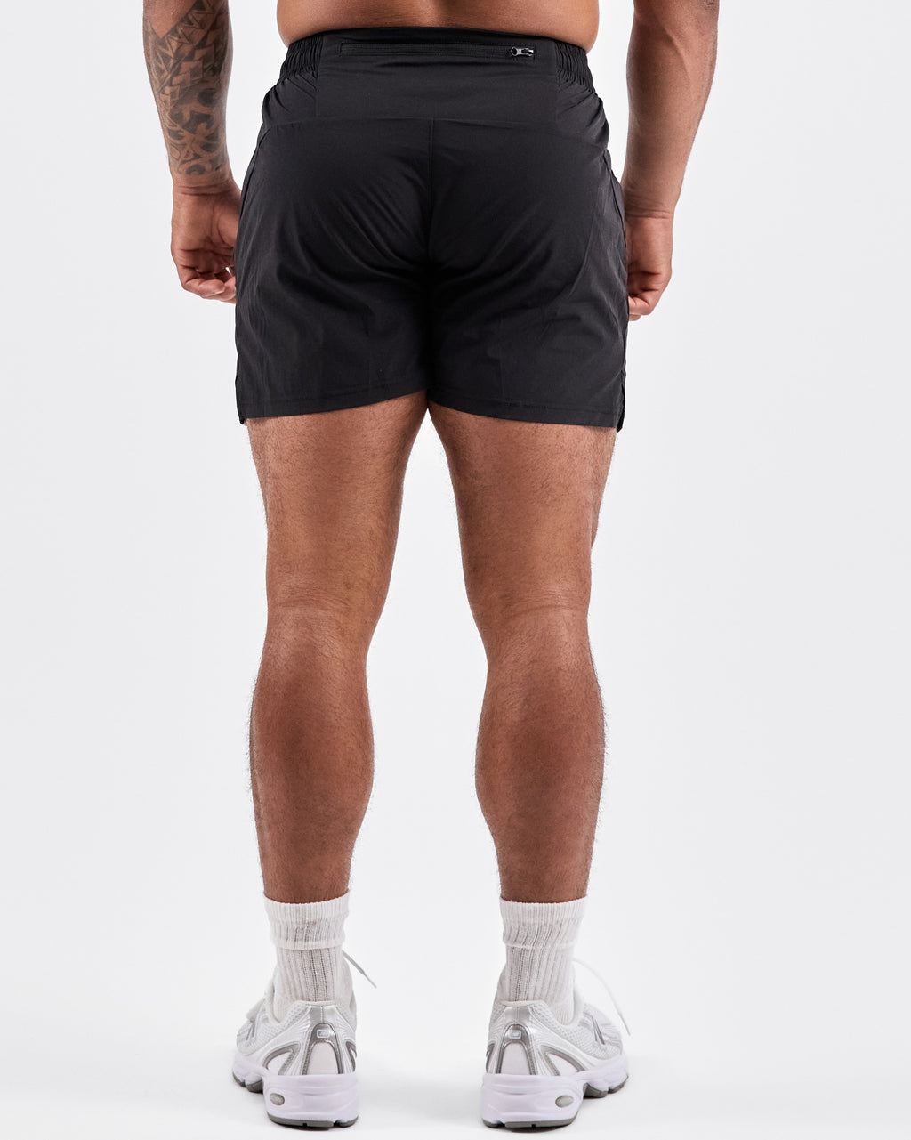 4" Running Shorts — Jet Black