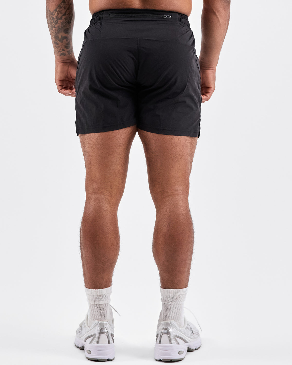 4" Running Shorts — Jet Black