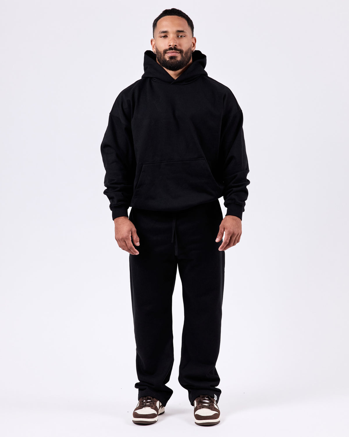 Heavyweight Unisex Hoodie — Jet Black