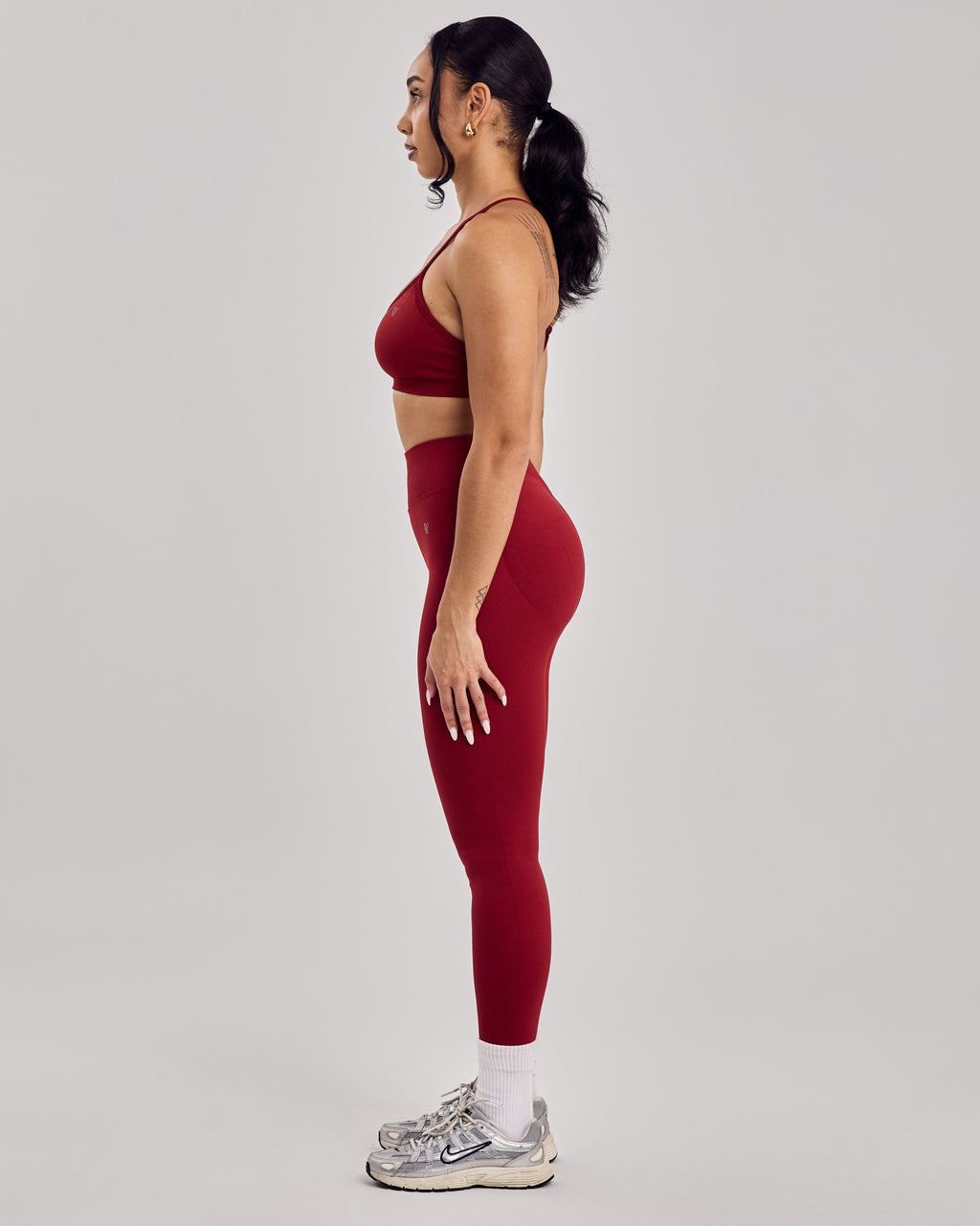 Enhance Seamless Bra — Cherry Red