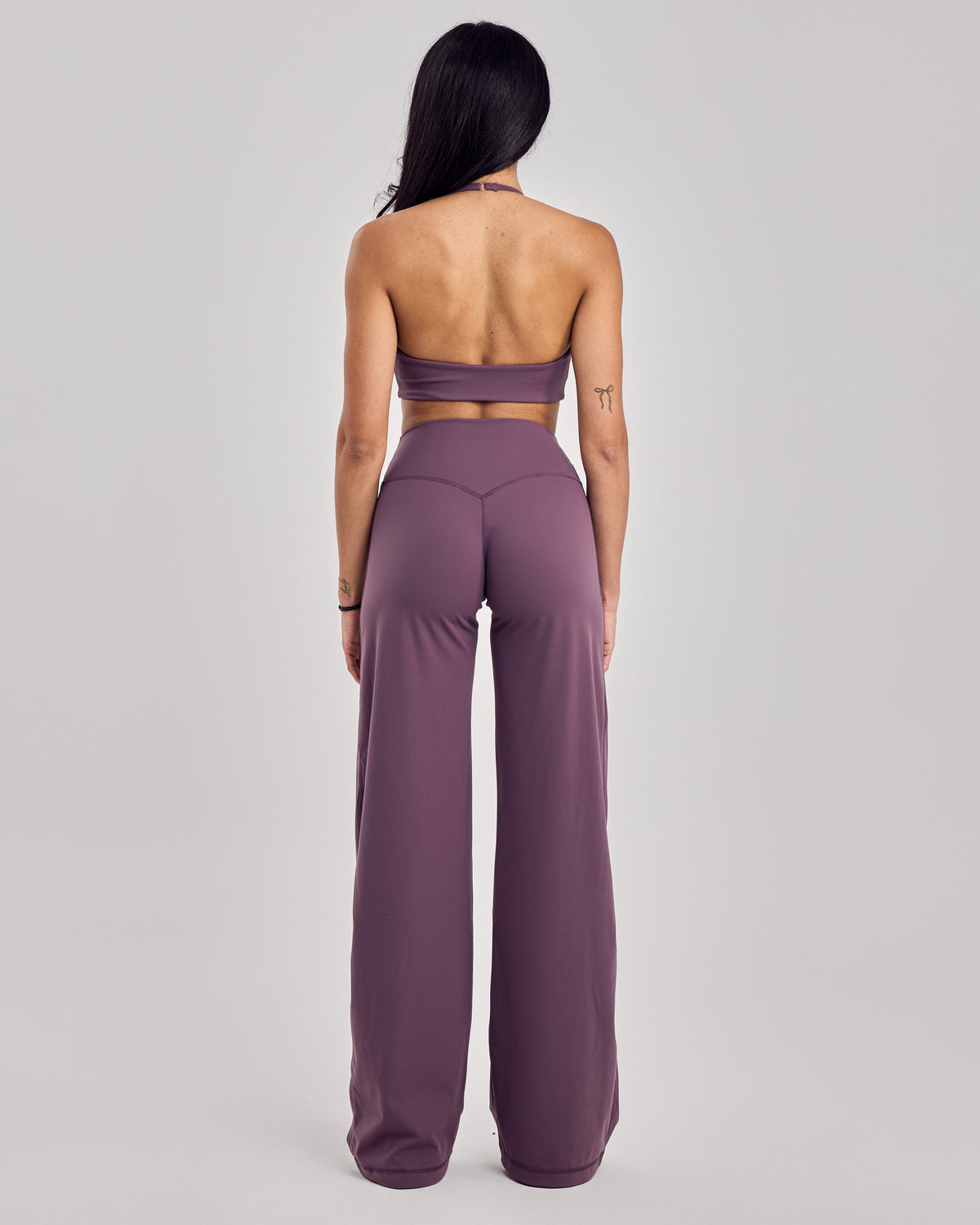 Nova Wide Leg Pants — Violet Latte