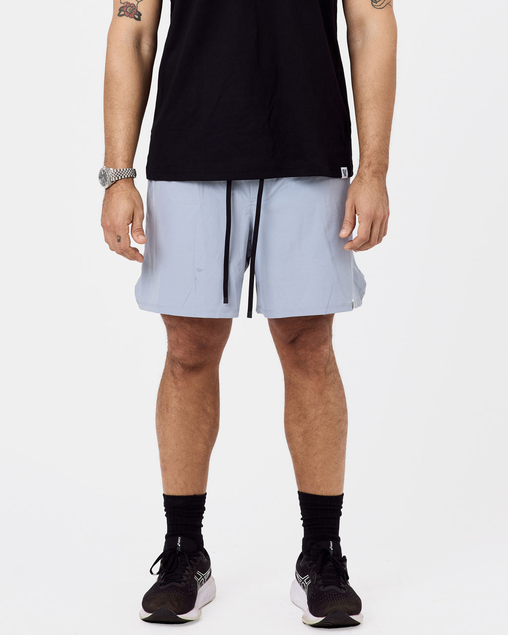 7" Hidden Liner Shorts — Clouded Blue