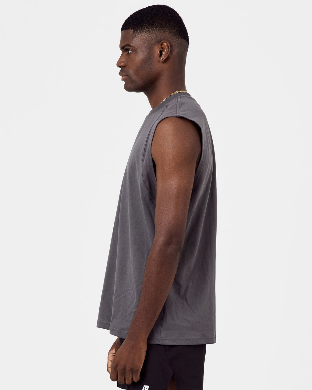 190 Straight Tank Top — Steel Gray