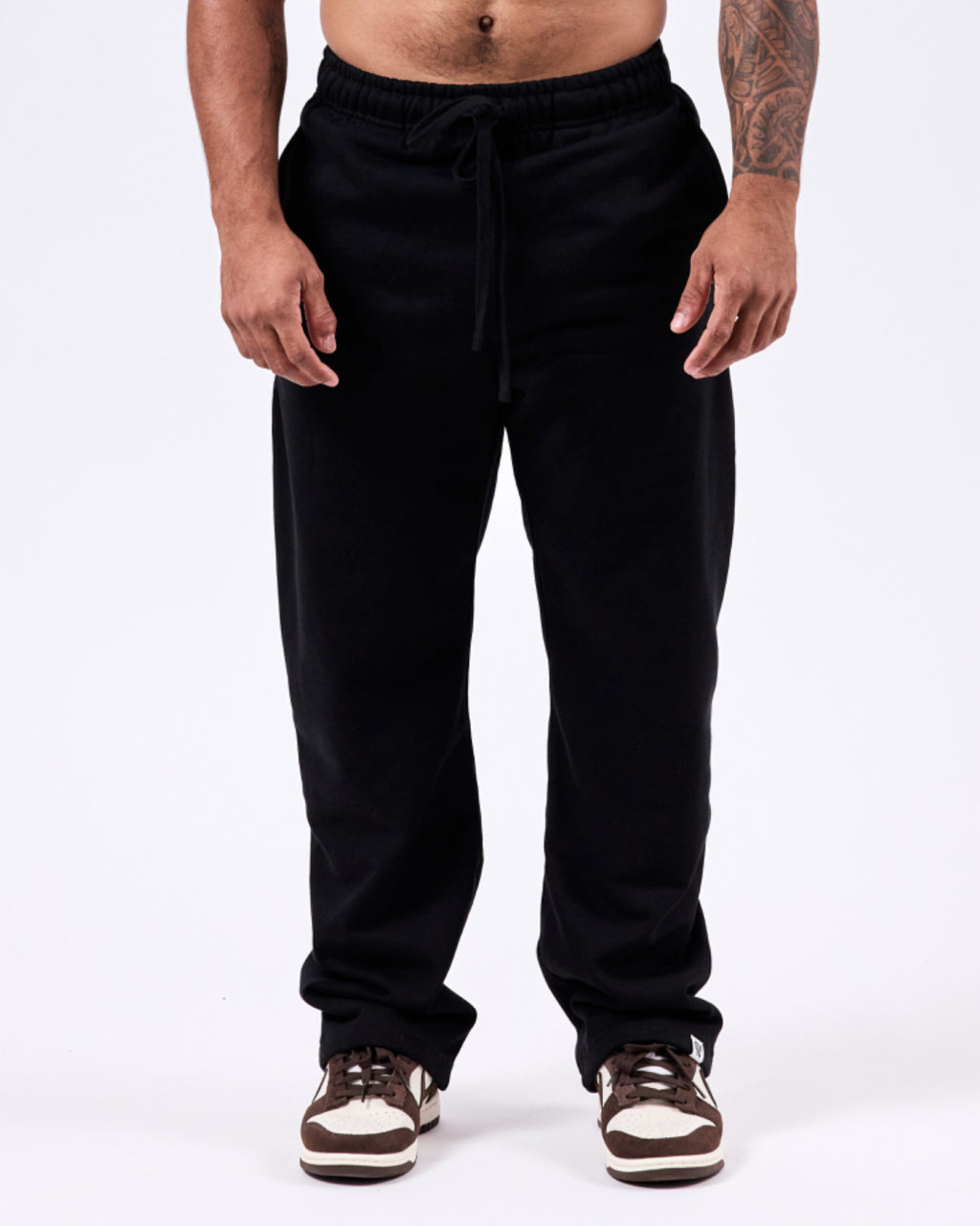 Heavyweight Unisex Jogger Pants — Jet Black