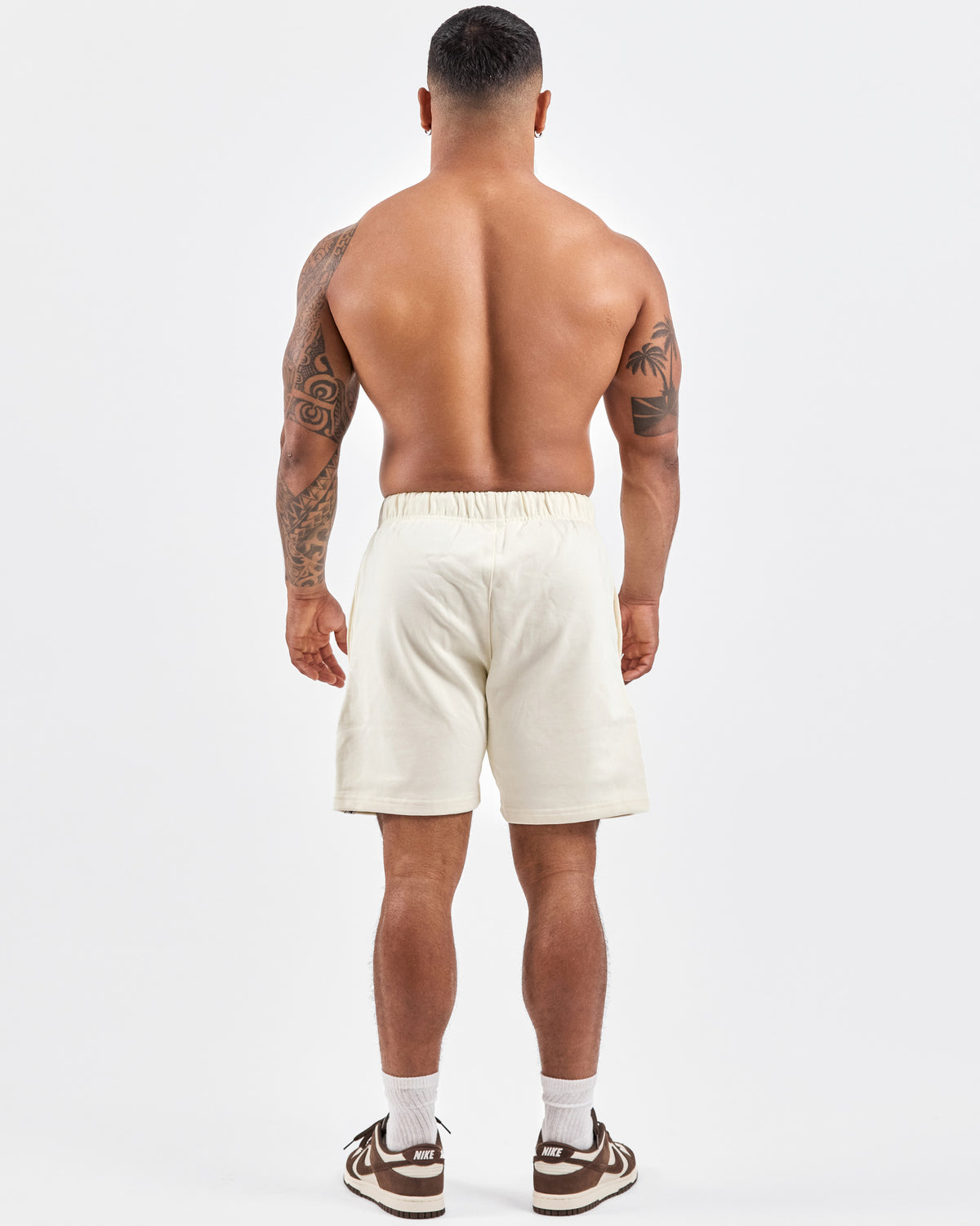Unisex Essential Oversized Shorts — Milk